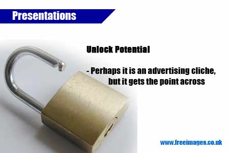 a cliched image of a padlock
