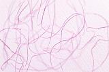 Unique background of purple wires tangled together against a textured pink surface