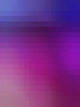 Purple and blue background with extreme pixelation of abstract shape