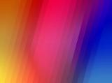 Fantasy abstract background with oblique striped colored with bright spectral gradient