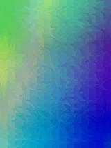Curved colorful gradient. Illustration in Green and blue colors