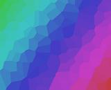 Pretty digital wallpaper background of distorted wavy vivid spectrum of slanted rainbow colors