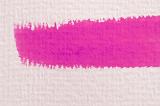 Deep pink paint stroke across canvas paper for concept about urgency or love and Valentines