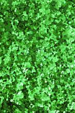 a background of green coloured glitter sprinkles
