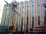 Full sized reconstruction on a 16th century galleon in londons south bank