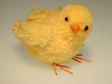 a decorative wool spring chick