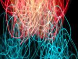 diffuse colourful looping lightpainted background
