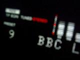 Classic radio control panel tuned to BBC station