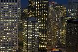 urban city scape of buildings and office windows, sanfrancisco, california