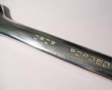 Deep Forged steel spanner with the words - Deep Forged - engraved on the handle to show it is of superior strength