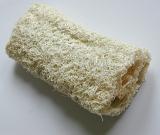 natural bath scrub sponge made from the loofah plant fruit