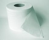 white paper toliet roll