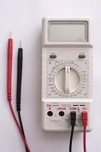 Electronics multimeter electrical test device with probes