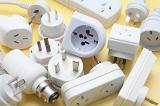 various types of power adaptors for travel to foreign countries